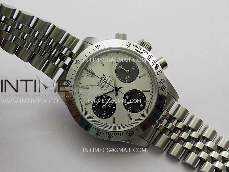 Daytona 6239 Tiffany SS MSF Best Edition Silver Dial Black Subdials On SS Jubilee Bracelet Venus 75