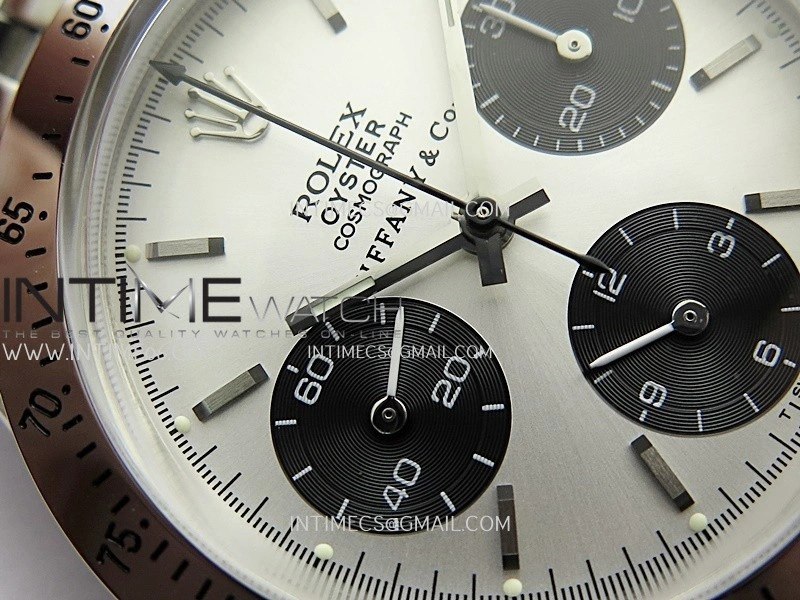 Daytona 6239 Tiffany SS MSF Best Edition Silver Dial Black Subdials On SS Jubilee Bracelet Venus 75