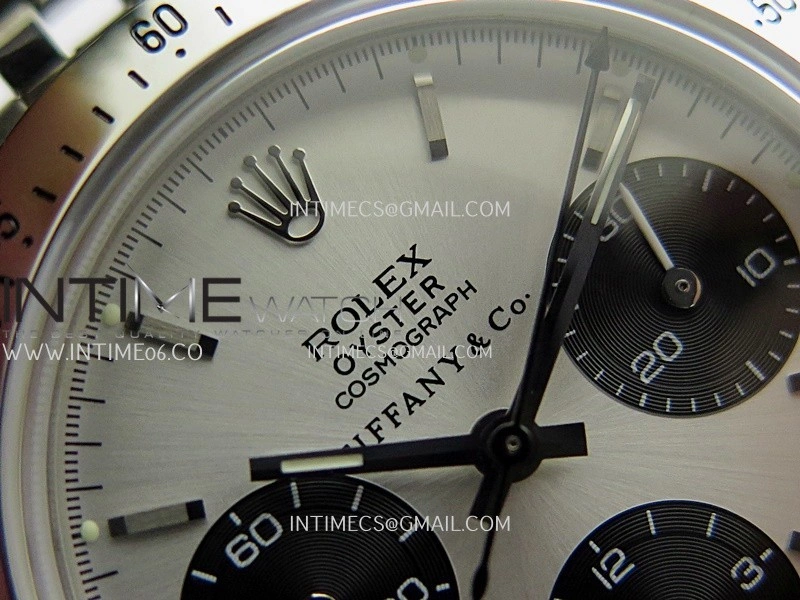 Daytona 6239 Tiffany SS MSF Best Edition Silver Dial Black Subdials On SS Jubilee Bracelet Venus 75