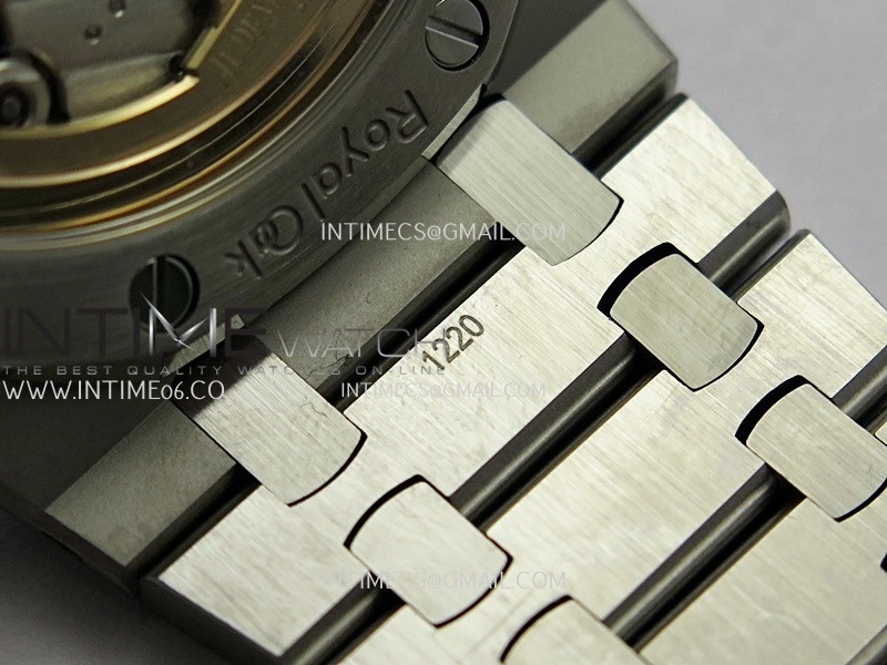 Royal Oak 15500 SS VSF 1:1 Best Edition Blue Dial On SS Bracelet Super Clone DD4302