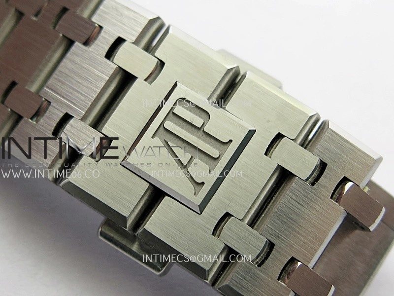 Royal Oak 15500 SS VSF 1:1 Best Edition Blue Dial On SS Bracelet Super Clone DD4302