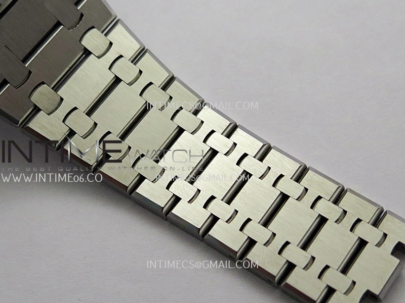 Royal Oak 15500 SS VSF 1:1 Best Edition Gray Dial On SS Bracelet Super Clone DD4302
