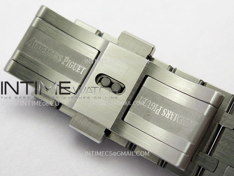 Royal Oak 15500 SS VSF 1:1 Best Edition Gray Dial On SS Bracelet Super Clone DD4302
