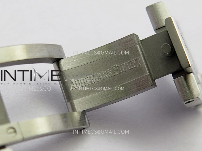 Royal Oak 15500 SS VSF 1:1 Best Edition Gray Dial On SS Bracelet Super Clone DD4302