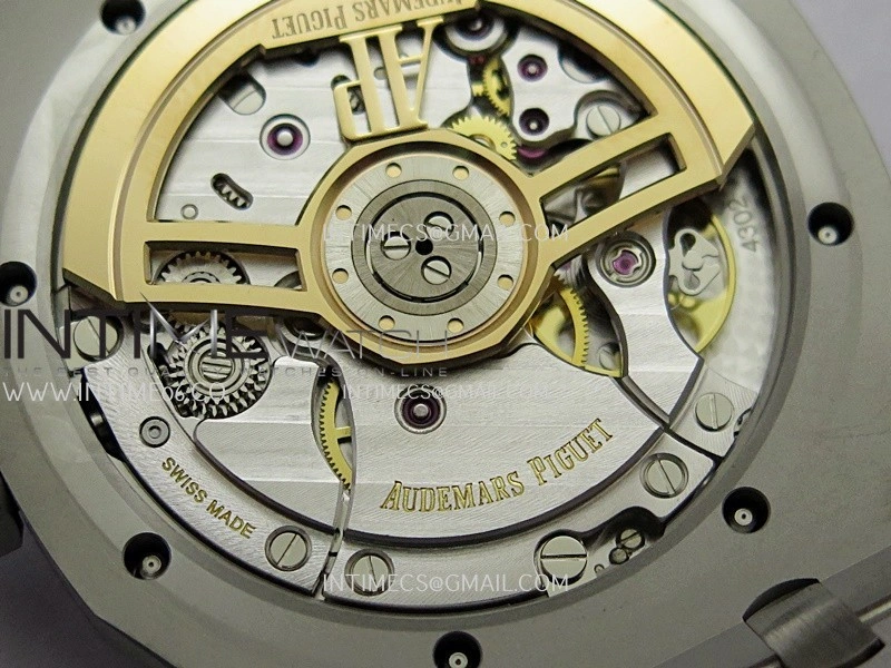 Royal Oak 15500 SS VSF 1:1 Best Edition Gray Dial On SS Bracelet Super Clone DD4302