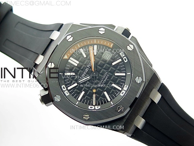 Royal Oak Offshore Diver 15707 Black Ceramic ZF 1:1 Best Edition SA3120 Super Clone