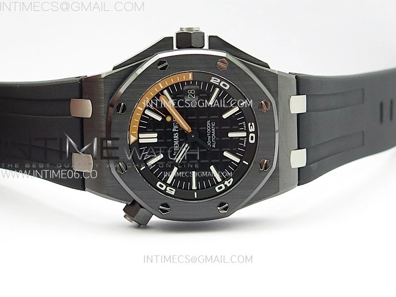 Royal Oak Offshore Diver 15707 Black Ceramic ZF 1:1 Best Edition SA3120 Super Clone