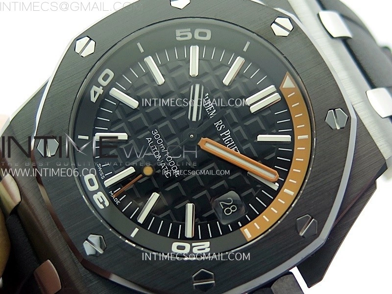 Royal Oak Offshore Diver 15707 Black Ceramic ZF 1:1 Best Edition SA3120 Super Clone