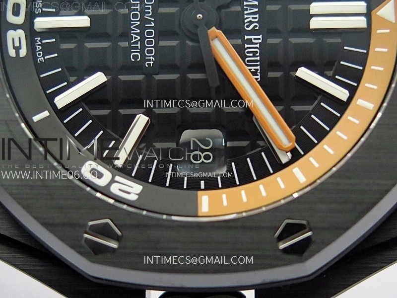 Royal Oak Offshore Diver 15707 Black Ceramic ZF 1:1 Best Edition SA3120 Super Clone