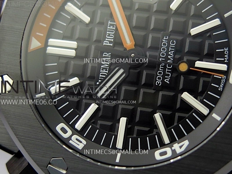 Royal Oak Offshore Diver 15707 Black Ceramic ZF 1:1 Best Edition SA3120 Super Clone