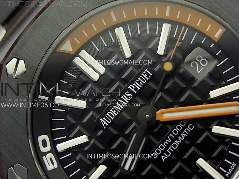 Royal Oak Offshore Diver 15707 Black Ceramic ZF 1:1 Best Edition SA3120 Super Clone