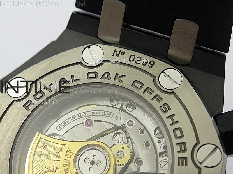 Royal Oak Offshore Diver 15707 Black Ceramic ZF 1:1 Best Edition SA3120 Super Clone