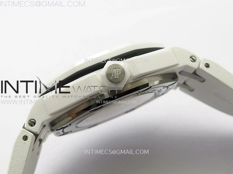 Royal Oak Offshore Diver 15707 White Ceramic ZF 1:1 Best Edition SA3120 Super Clone