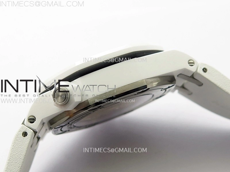 Royal Oak Offshore Diver 15707 White Ceramic ZF 1:1 Best Edition SA3120 Super Clone