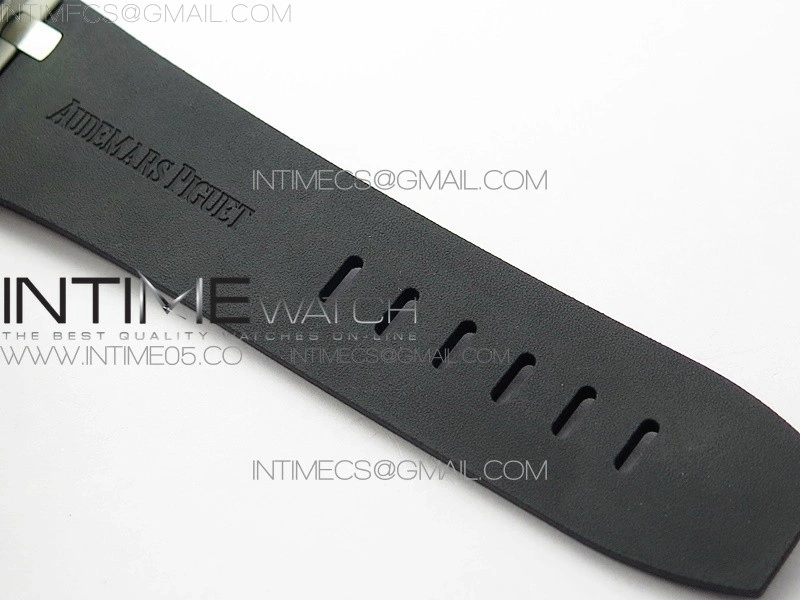 Royal Oak Offshore Diver 15710 ZF 1:1 Best Edition Black Dial on Black Rubber Strap
