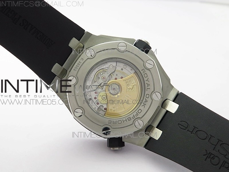 Royal Oak Offshore Diver 15710 ZF 1:1 Best Edition Black Dial on Black Rubber Strap