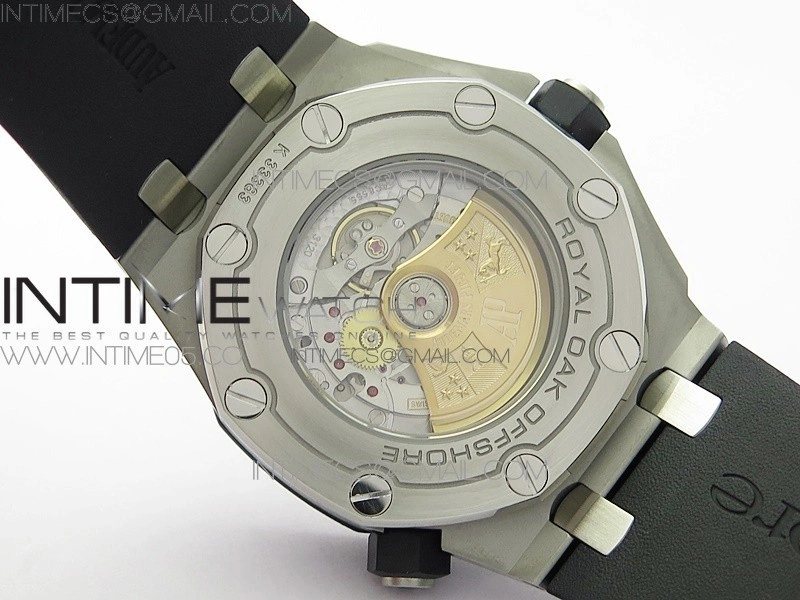 Royal Oak Offshore Diver 15710 ZF 1:1 Best Edition Black Dial on Black Rubber Strap