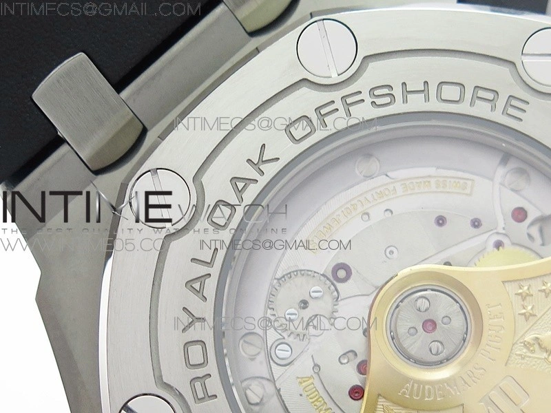 Royal Oak Offshore Diver 15710 ZF 1:1 Best Edition Black Dial on Black Rubber Strap