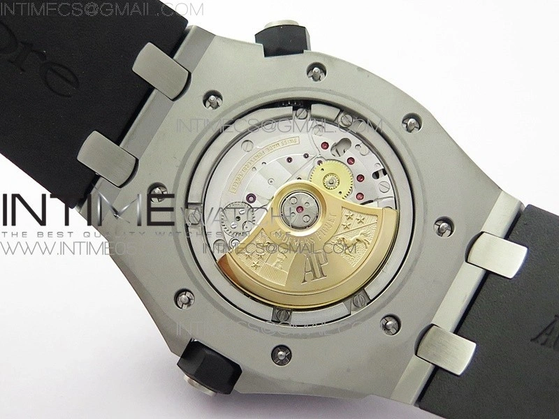 Royal Oak Offshore Diver 15710 ZF 1:1 Best Edition Black Dial on Black Rubber Strap
