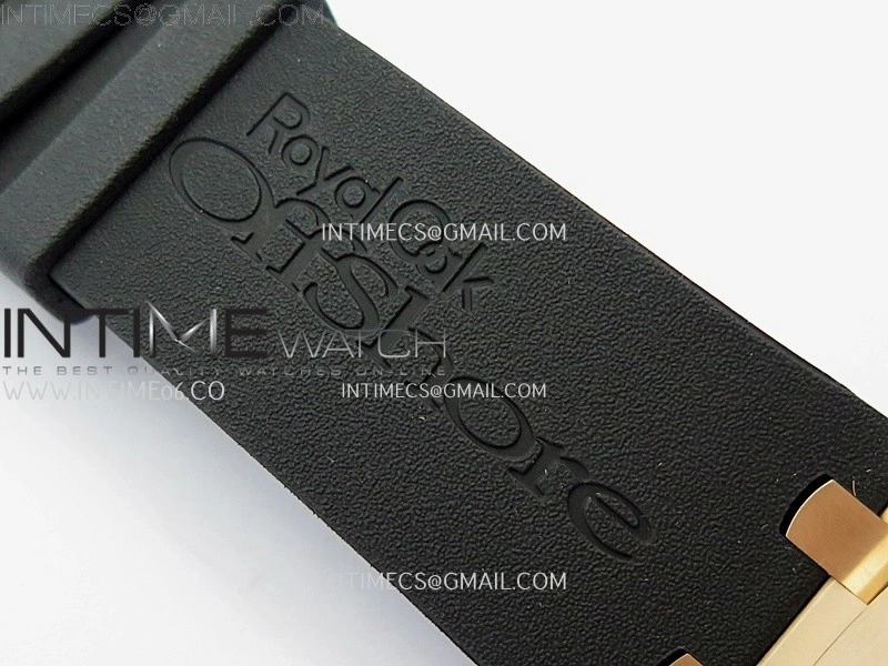Royal Oak Offshore Rubberclad RG TKF Best Edition Black Dial on Rubber Strap A7750