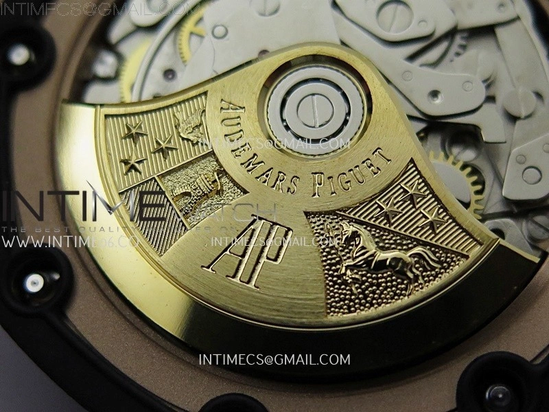 Royal Oak Offshore Rubberclad RG TKF Best Edition Black Dial on Rubber Strap A7750