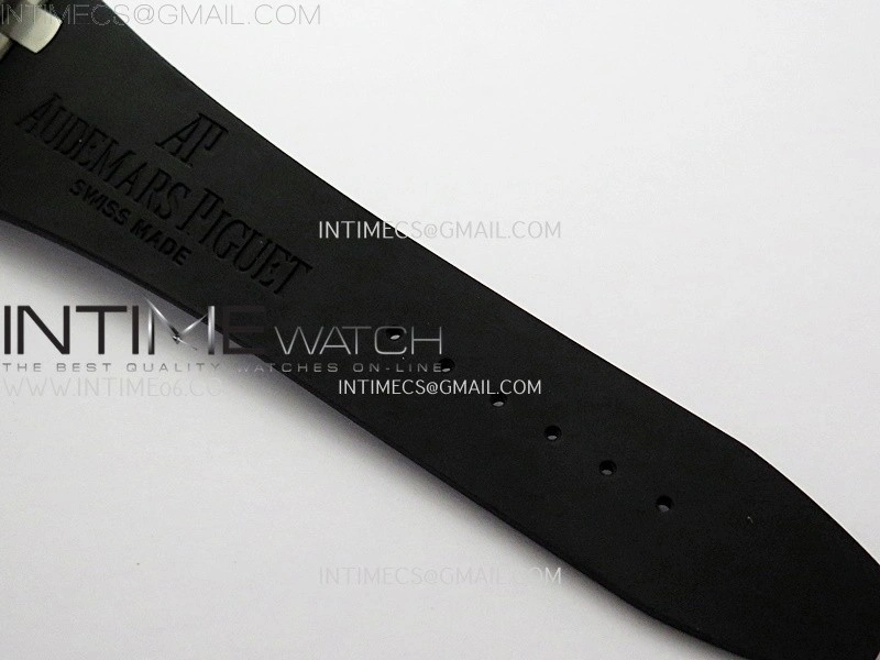 Royal Oak Offshore Rubberclad SS TKF Best Edition Black Dial on Rubber Strap A7750