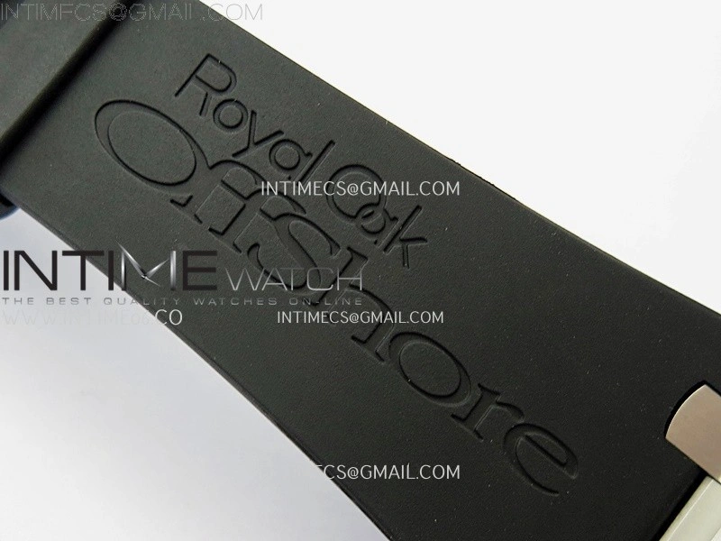 Royal Oak Offshore Rubberclad SS TKF Best Edition Black Dial on Rubber Strap A7750