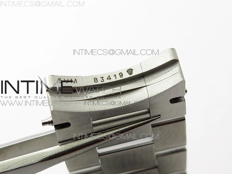 Day-Date 36 128239 SS Crystal BP Best Edition Silver Crystal Markers Dial on SS President Bracelet A2836