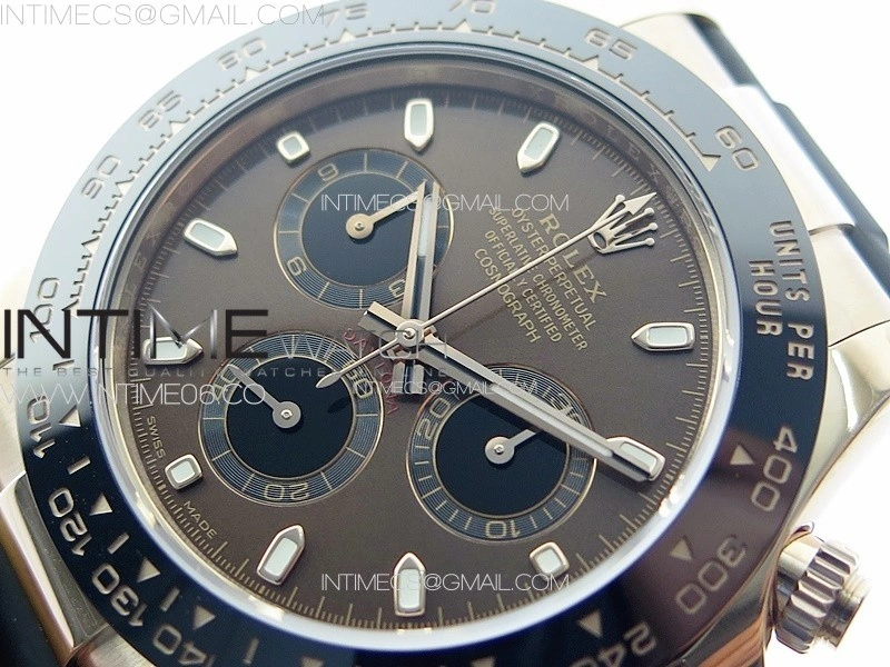 Daytona 116515 BTF 1:1 Best Edition Brown Dial on Oysterflex Rubber Strap SA4130 V2