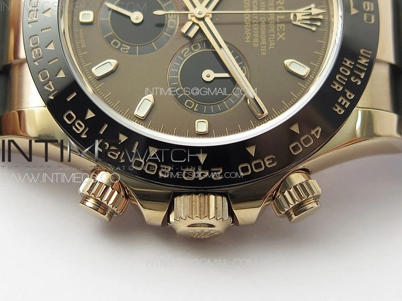Daytona 116515 BTF 1:1 Best Edition Brown Dial on Oysterflex Rubber Strap SA4130 V2