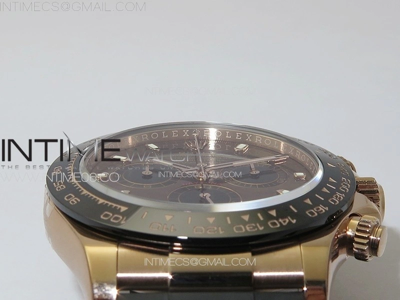 Daytona 116515 BTF 1:1 Best Edition Brown Dial on Oysterflex Rubber Strap SA4130 V2