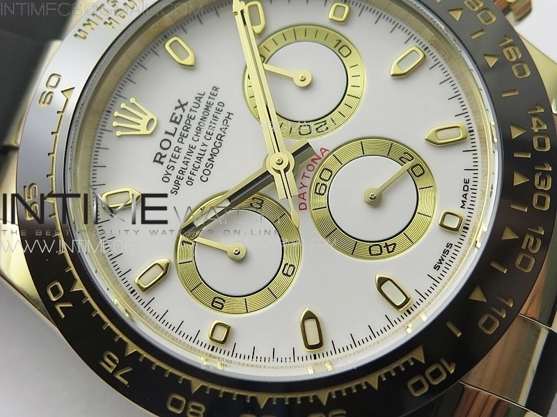 Daytona 116518 BTF 1:1 Best Edition White Dial on Oysterflex Rubber Strap SA4130 V2