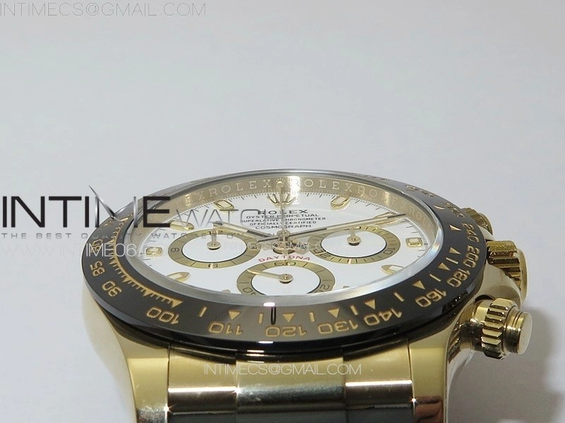 Daytona 116518 BTF 1:1 Best Edition White Dial on Oysterflex Rubber Strap SA4130 V2