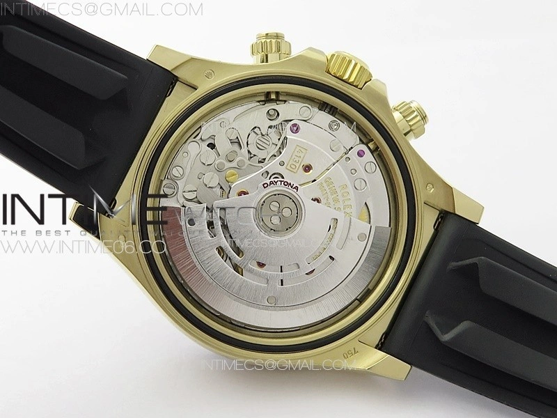 Daytona 116518 BTF 1:1 Best Edition White Dial on Oysterflex Rubber Strap SA4130 V2