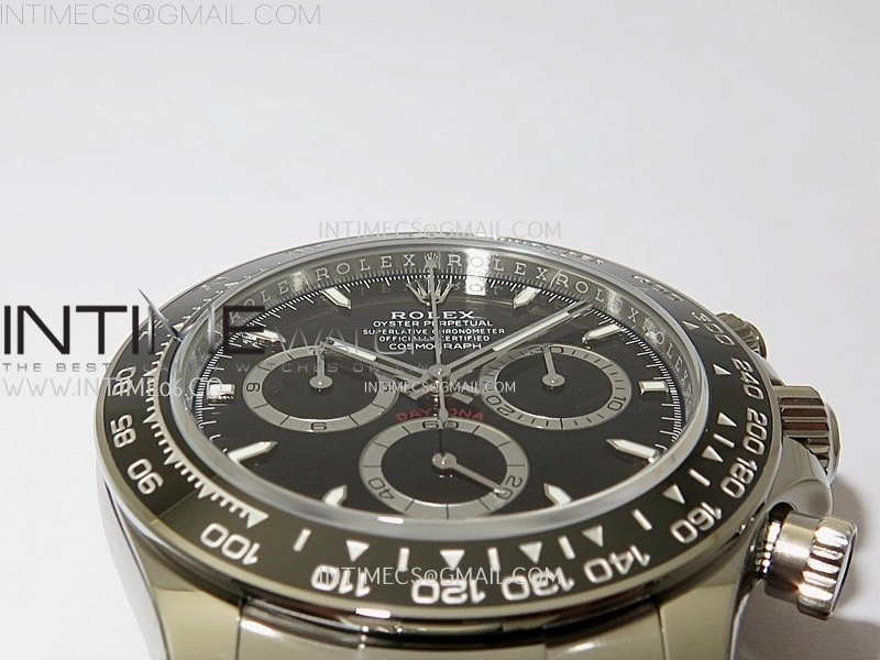 Daytona 126500 VSF 1:1 Best Edition 904L Steel Black Dial on SS Bracelet Asian 4801