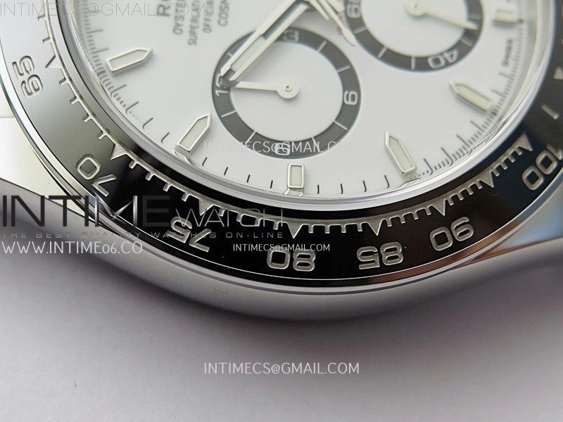 Daytona 126500 VSF 1:1 Best Edition 904L Steel White Dial on SS Bracelet Asian 4801