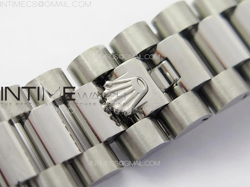 DateJust 31mm 278274 904L SS Crystals Bezel GMF Best Edition Blue Flowers Crystals Dial on 904L President Bracelet A2824