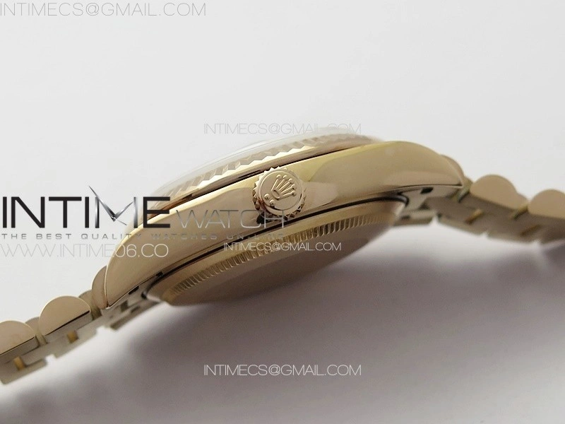 DateJust 31mm 278274 RG Crystals Bezel GMF Best Edition Silver Flowers Crystals Dial on RG President Bracelet A2824