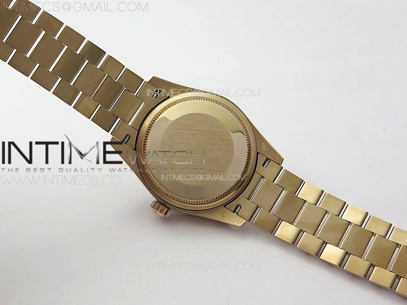 DateJust 31mm 278274 RG Crystals Bezel GMF Best Edition Silver Flowers Crystals Dial on RG President Bracelet A2824