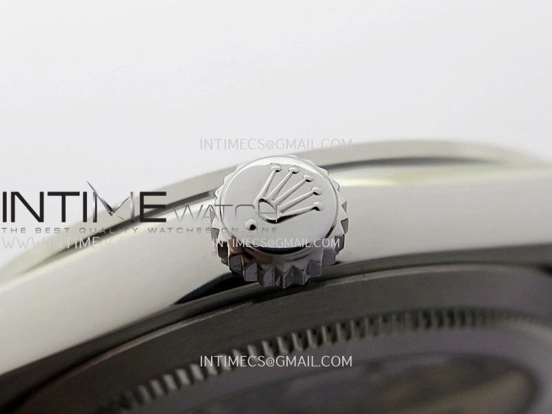 Land Dweller 127386 Diamond Bezel Gain Weight SS B Factory Ice Blue Dial T Diamond Marker On SS Bracelet A7135