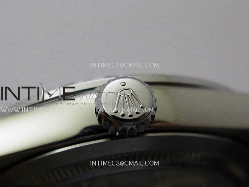 Land Dweller 127286 Diamond Bezel Gain Weight SS B Factory Ice Blue Dial T Diamond Marker On SS Bracelet A7135