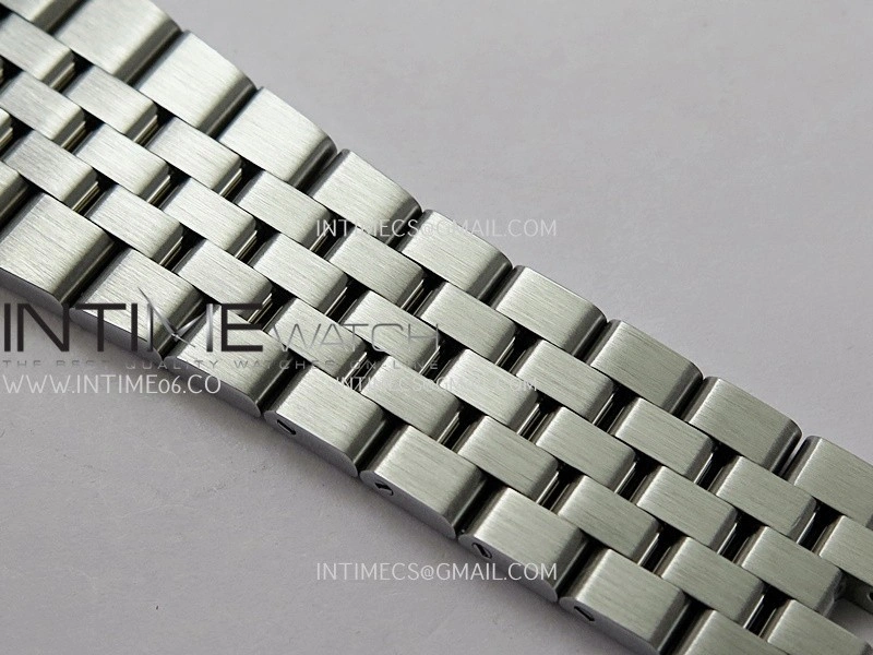 Land Dweller 127286 Diamond Bezel Gain Weight SS B Factory Ice Blue Dial T Diamond Marker On SS Bracelet A7135