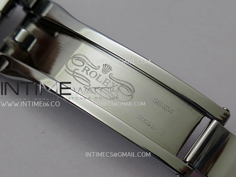 Land Dweller 127286 Diamond Bezel Gain Weight SS B Factory Ice Blue Dial T Diamond Marker On SS Bracelet A7135