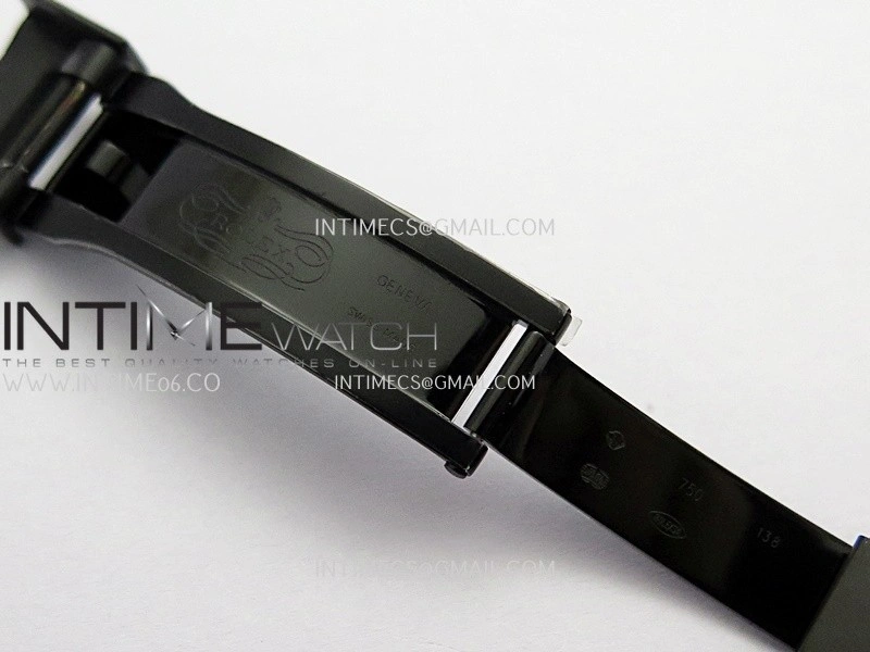 Daytona Blaken Carbon Bezel PVD Sonic Best Edition Skeleton Dial On Blue Rubber Strap Super Clone SA4130