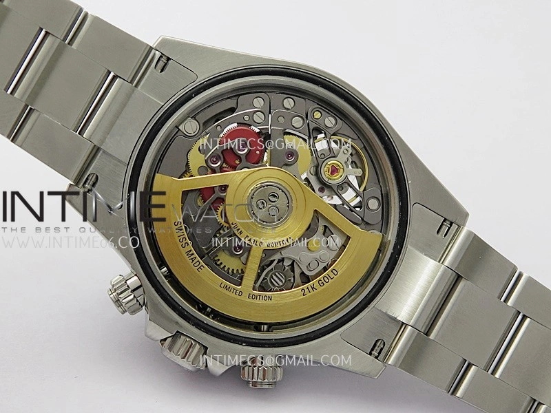 Daytona Arolla Challenge Carbon Bezel SS Sonic Best Edition Skeleton Dial On SS Oyster Bracelet Super Clone SA4130