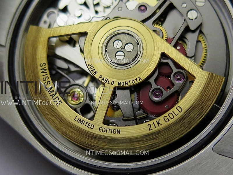 Daytona Arolla Challenge Carbon Bezel SS Sonic Best Edition Skeleton Dial On SS Oyster Bracelet Super Clone SA4130