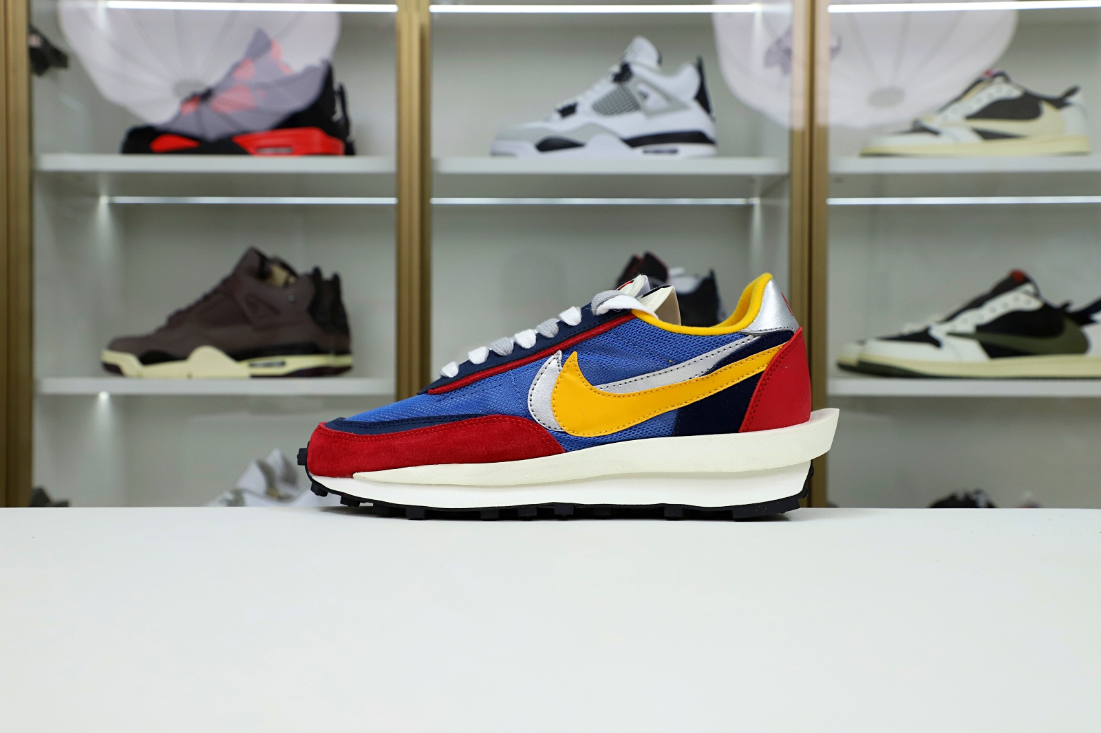 Kimi kick SACAI X LDWAFFLE 'VARSITY BLUE'