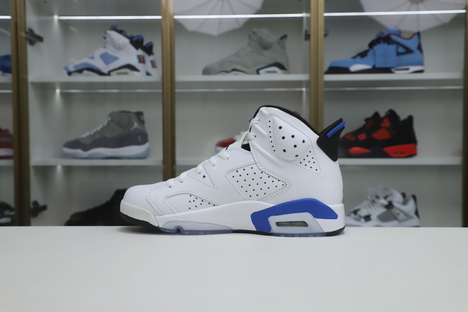 Kimi kick AIR JORDAN 6 RETRO SPORT BLUE