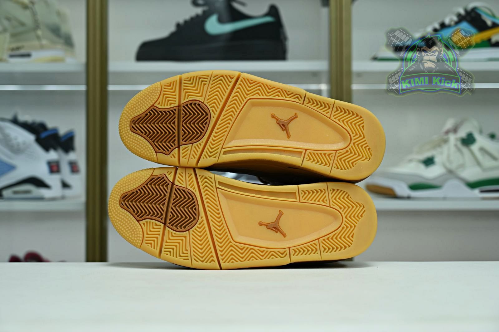 Kimi kick Jordan Air Jordan 4 retro ginger wheat