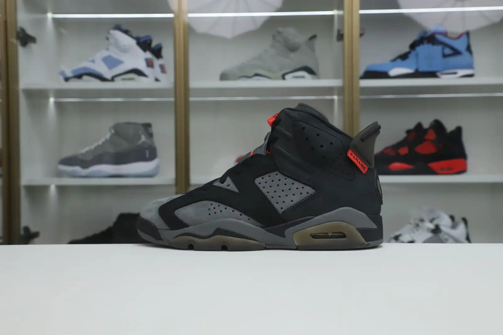 Cheap Kimikick PARIS SAINT-GERMAIN X AIR JORDAN 6 RETRO 'IRON GREY'